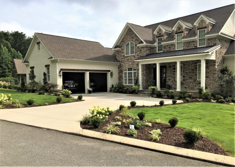 image of front yard garden